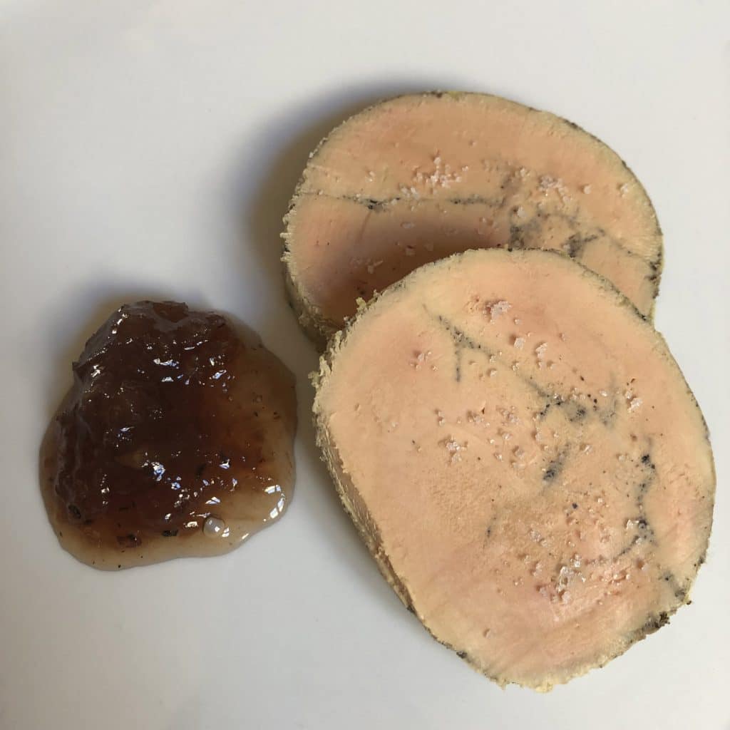 Foie gras porto cognac cuisson vapeur comme un coq en pate