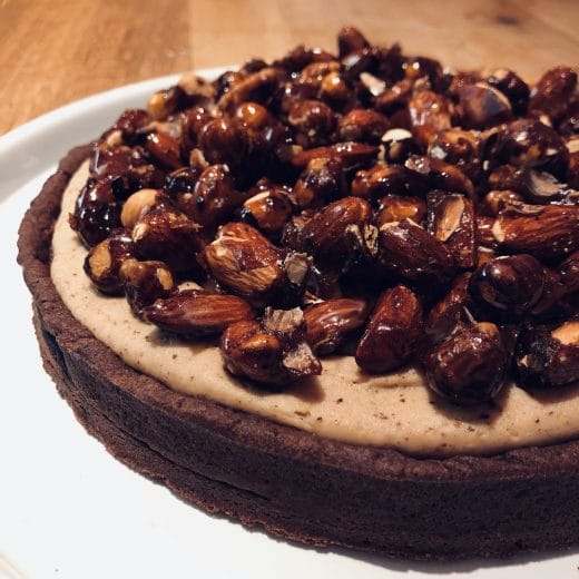 Tarte praliné Conticini - Comme un coq en pâte