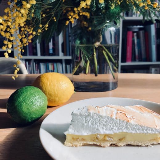 Part de tarte au citron meringuée Conticini