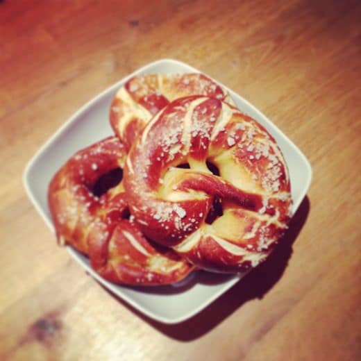 Bretzels comme en Allemagne