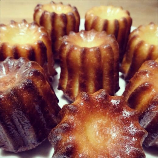canelés bordelais - comme un coq en pate
