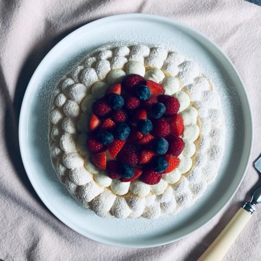 Pavlova fruits rouges - Nicolas Bernardé